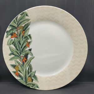 Island Plantations Bird of Paradise Dinner Plate 11"